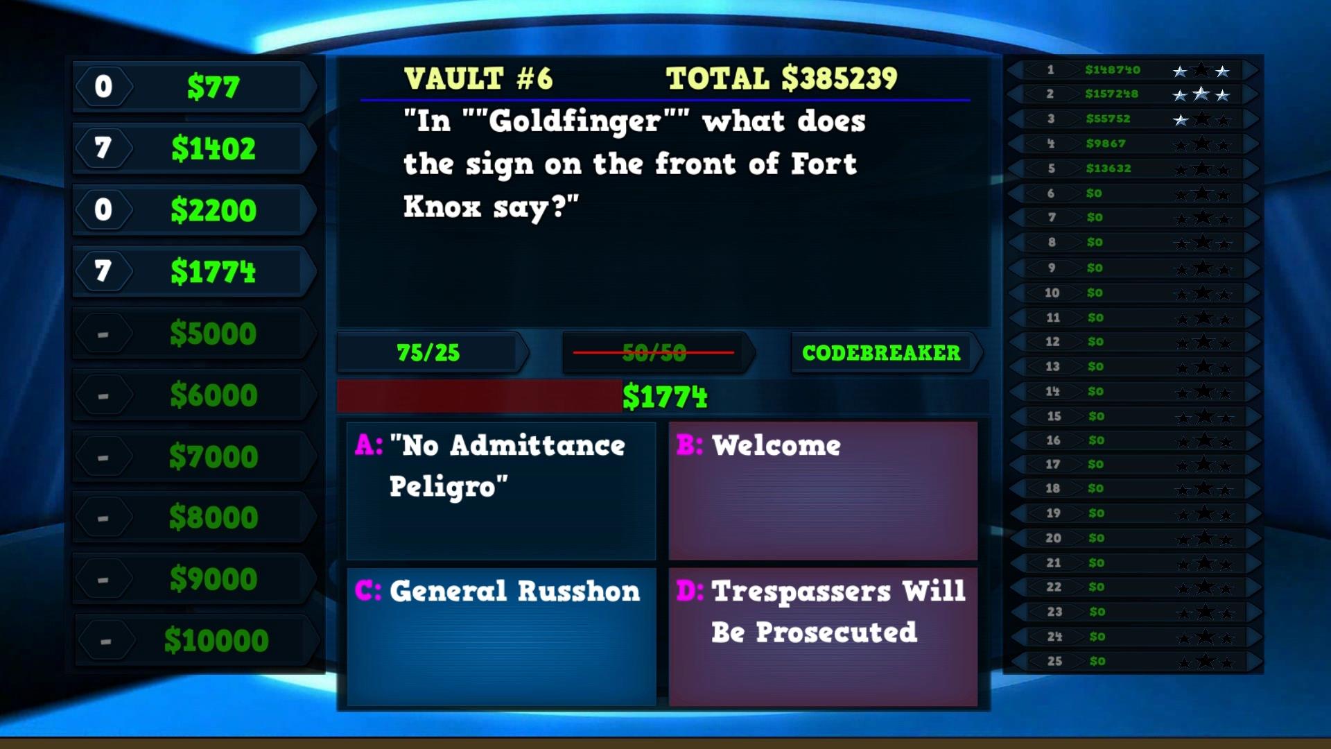 Trivia Vault: Movie Trivia