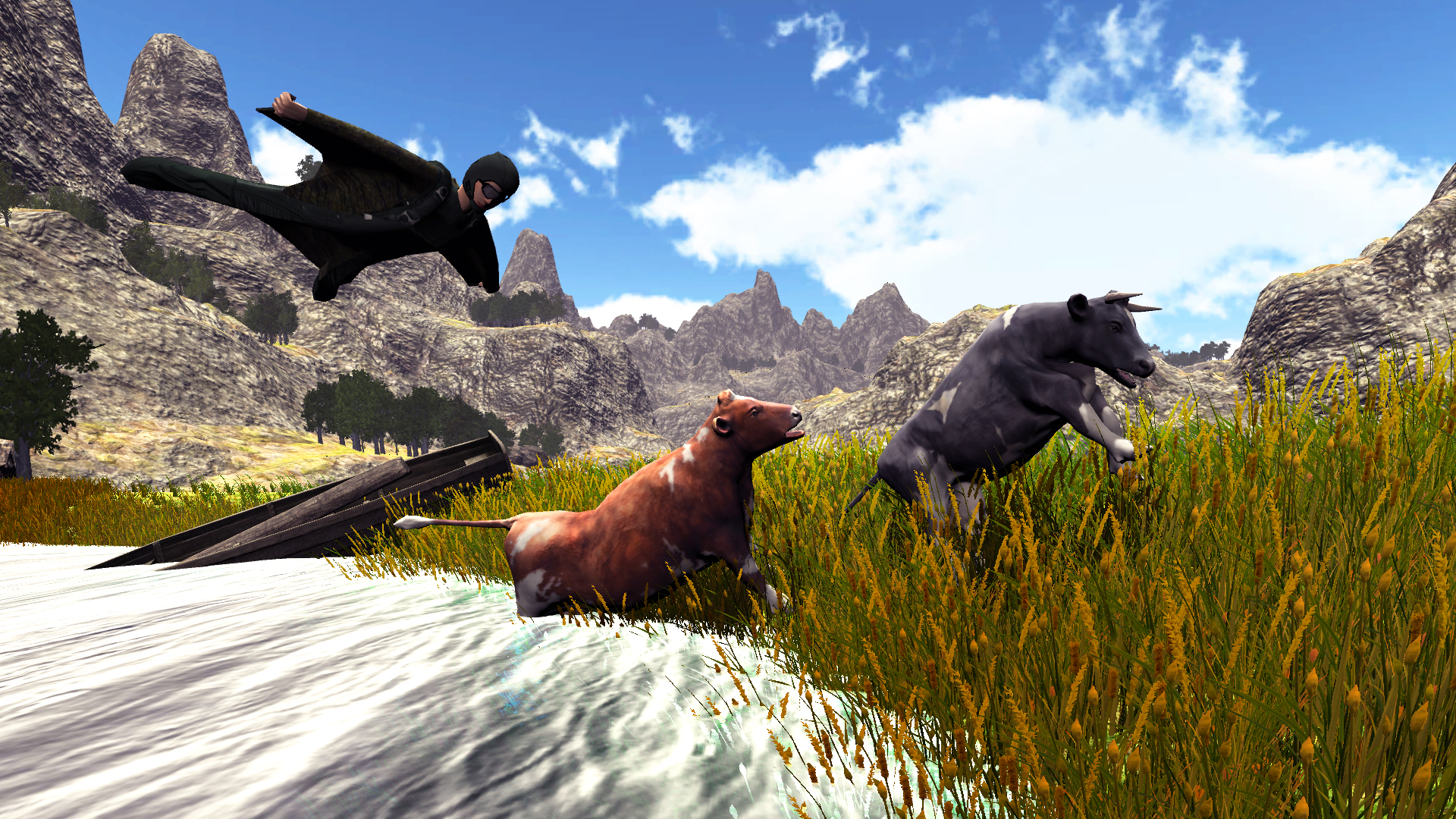 Cow Catcher Simulator