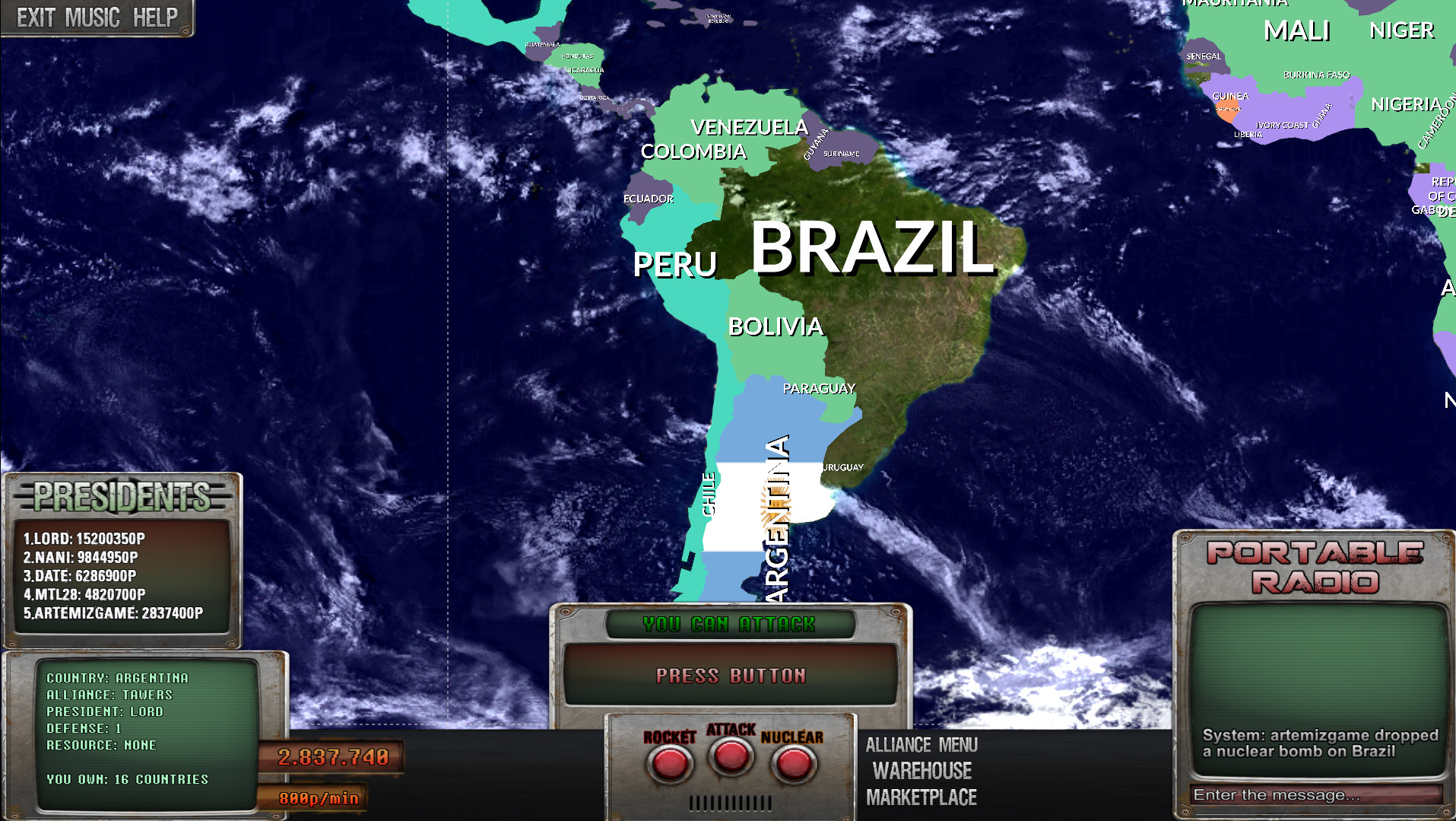 Drop the Bomb