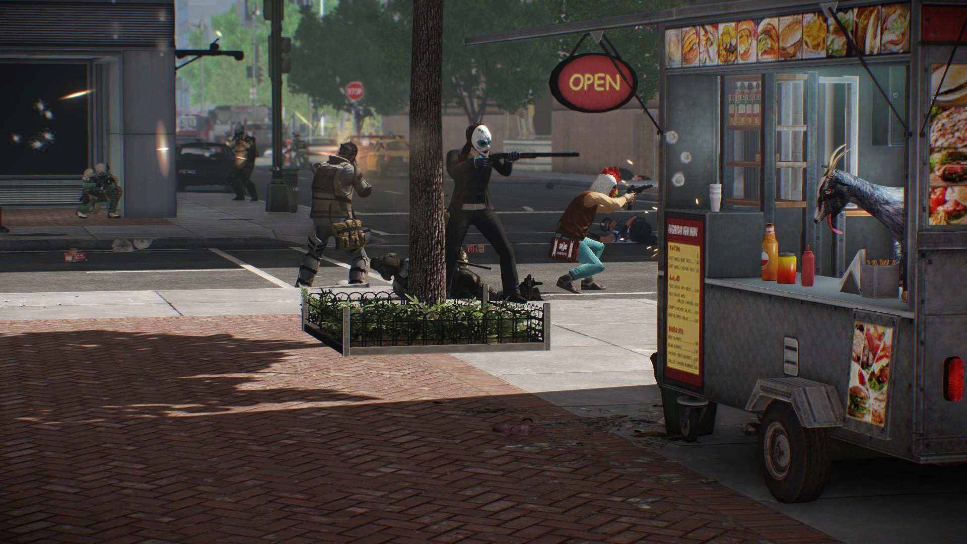 Payday 2: The Goat Simulator Heist