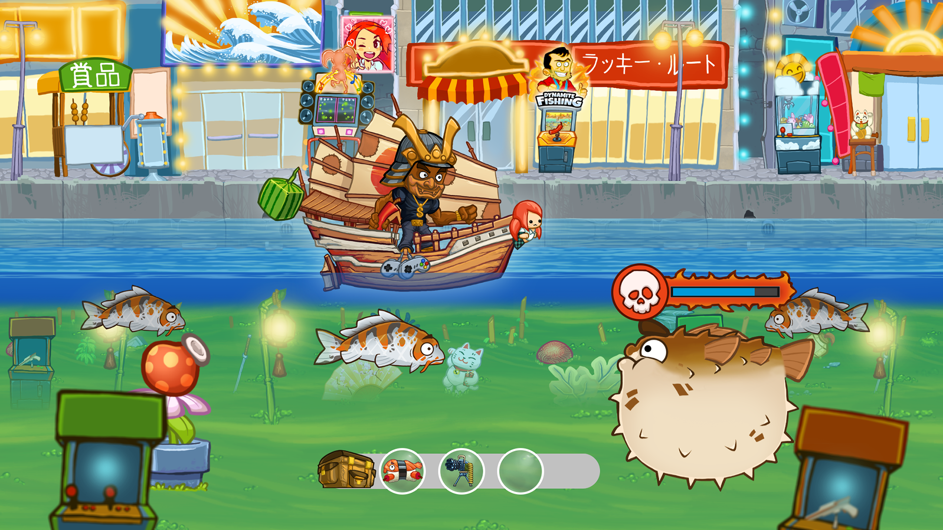 Dynamite Fishing: World Games