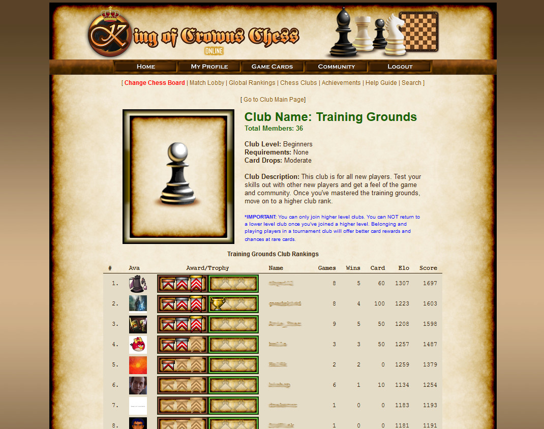 King of Crowns Chess Online