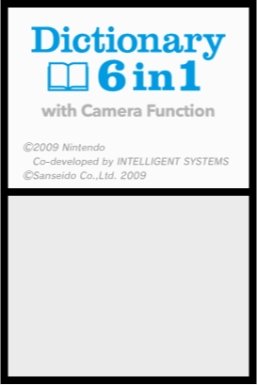 Dictionary 6 in 1 with Camera Function
