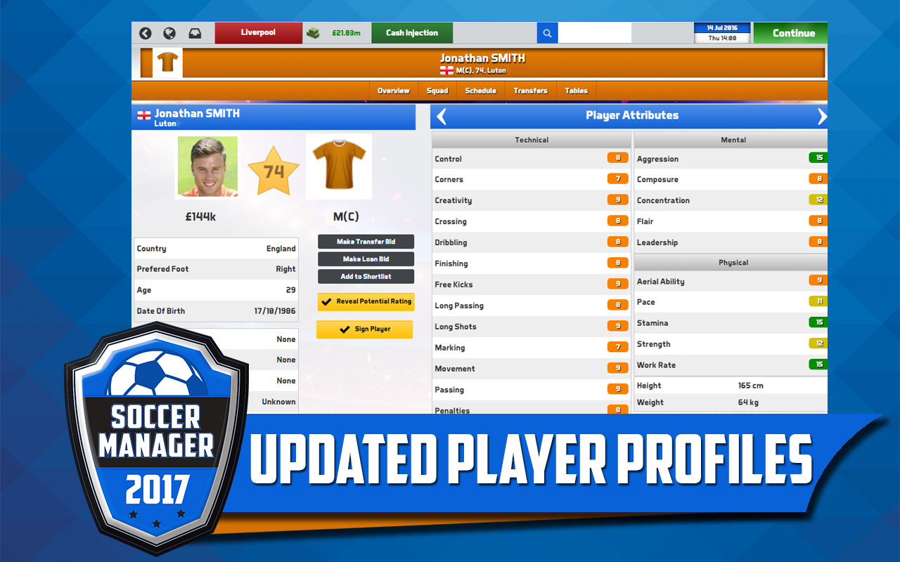 Soccer Manager 2017