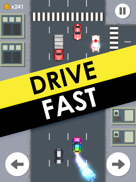 Drive Fast – 2d Retro Racing
