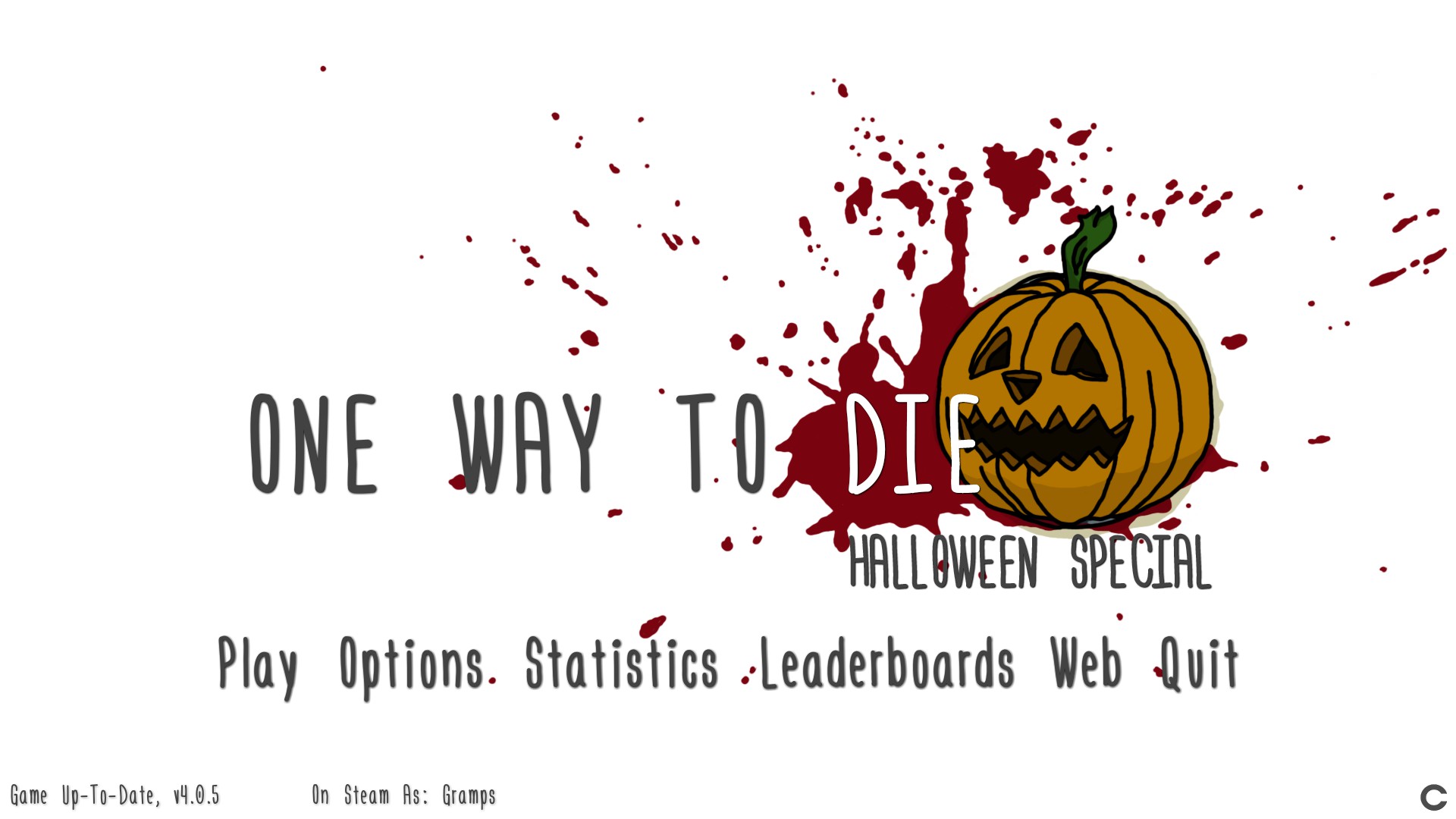 One Way to Die: Steam Edition