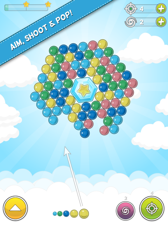 Bubble Cloud: Spinning Bubbles