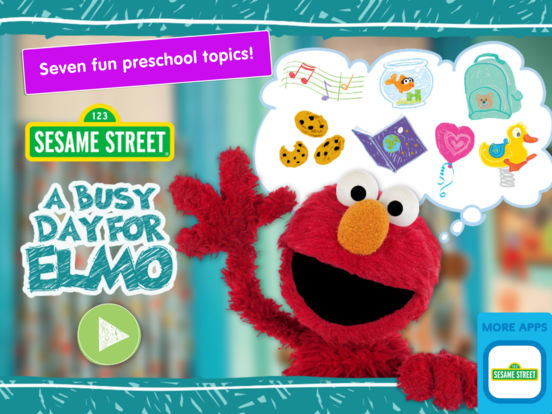 A Busy Day for Elmo: Sesame Street Video Calls