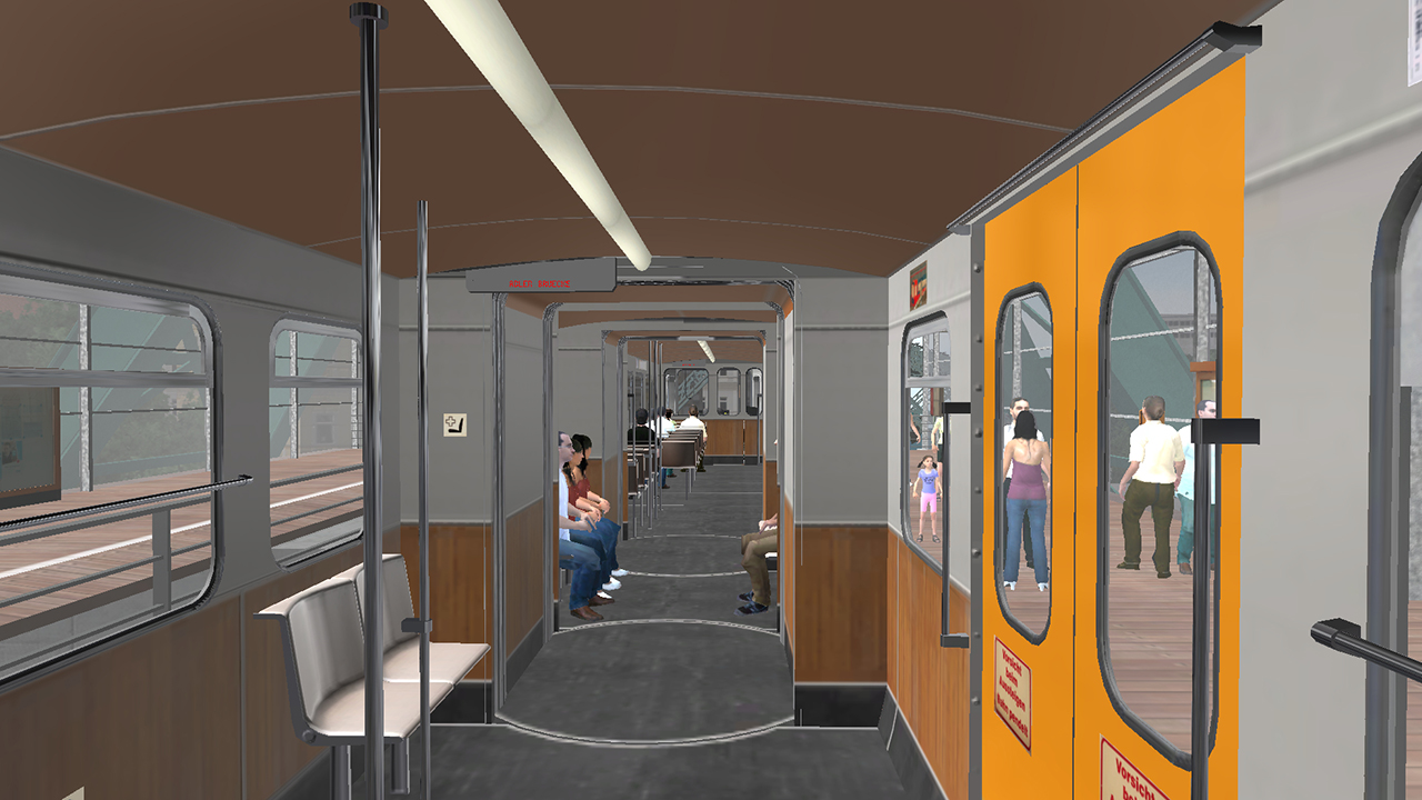 Suspension Railroad Simulator