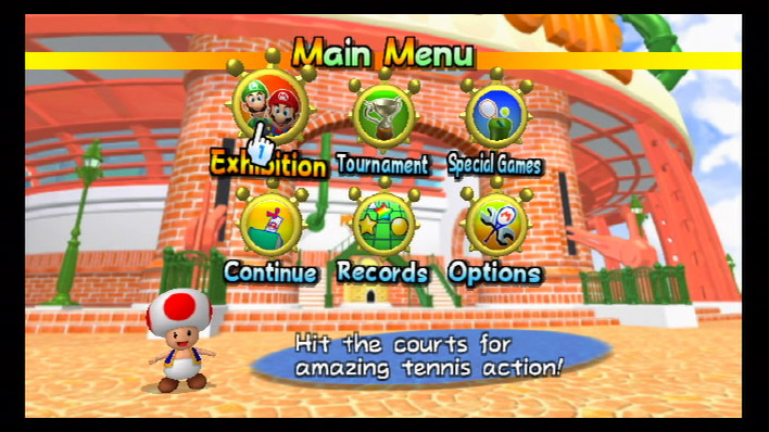Mario Power Tennis