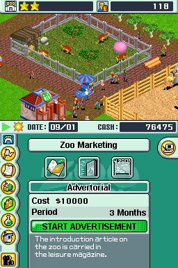 Zoo Tycoon DS