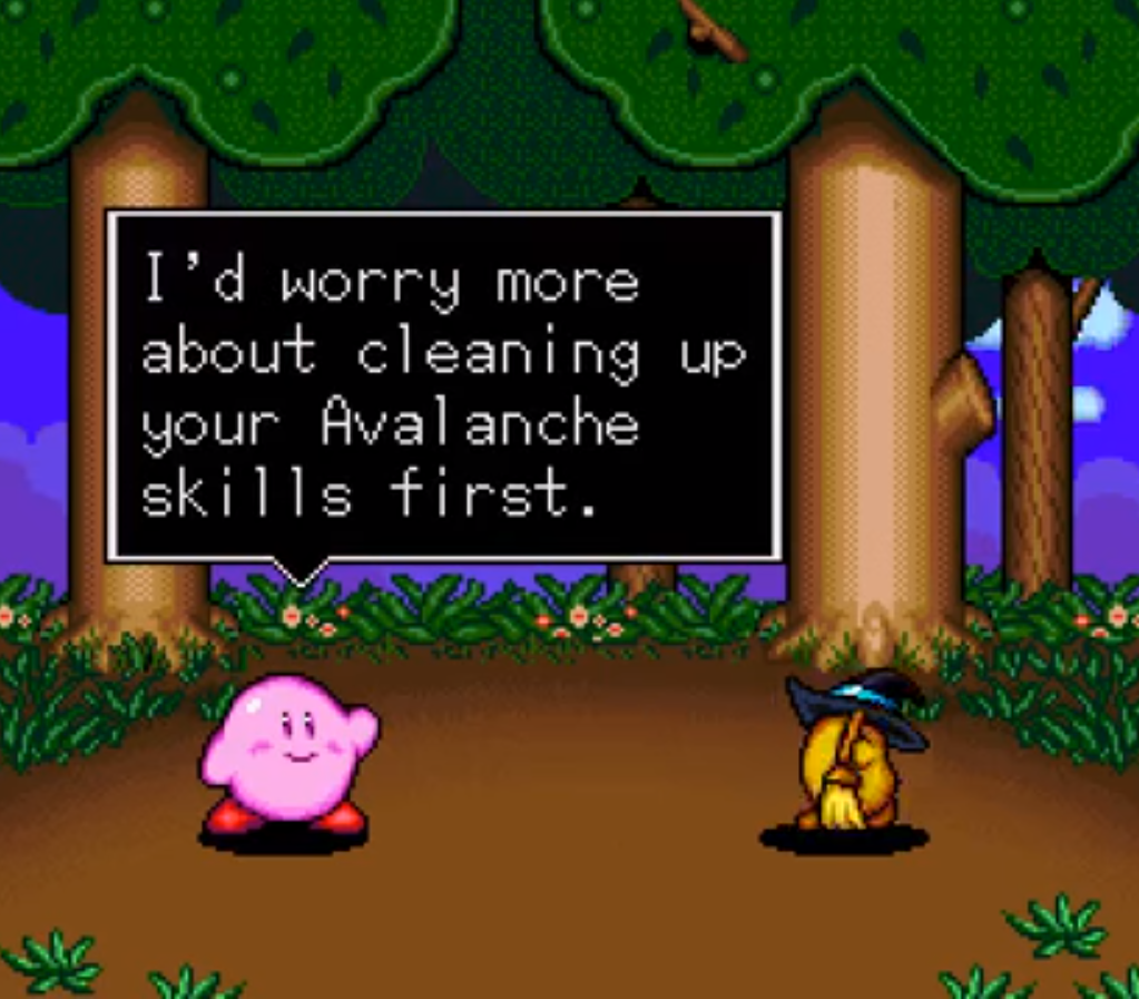 Kirby’s Avalanche