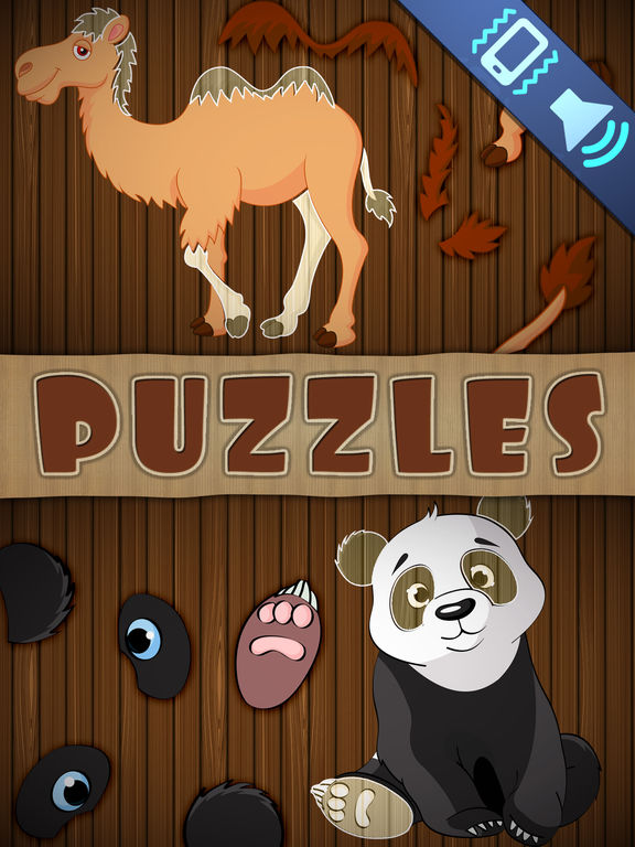 Animal Puzzles Games: little boys &amp; girls puzzle