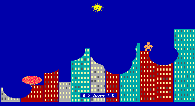 Qbasic Gorillas