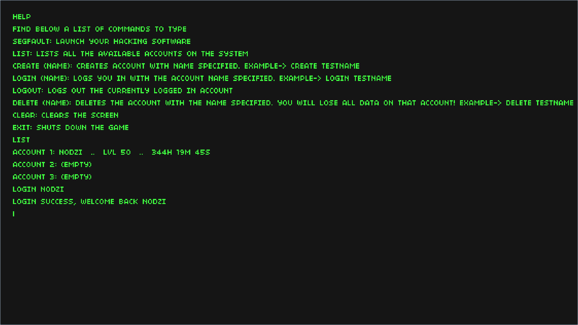 Segfault