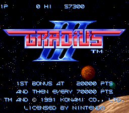 Gradius III