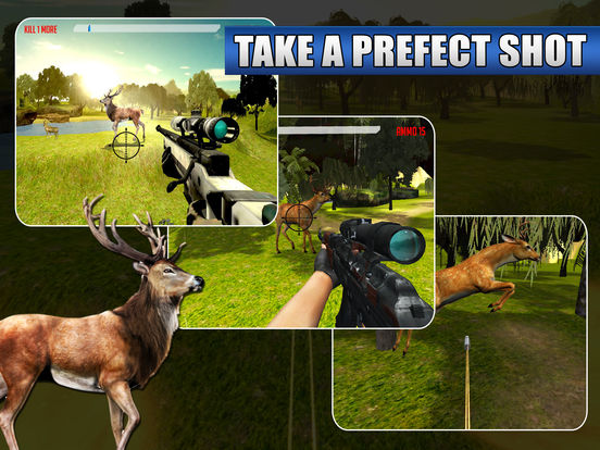 3D Deer Sniper Hunting Game 2017