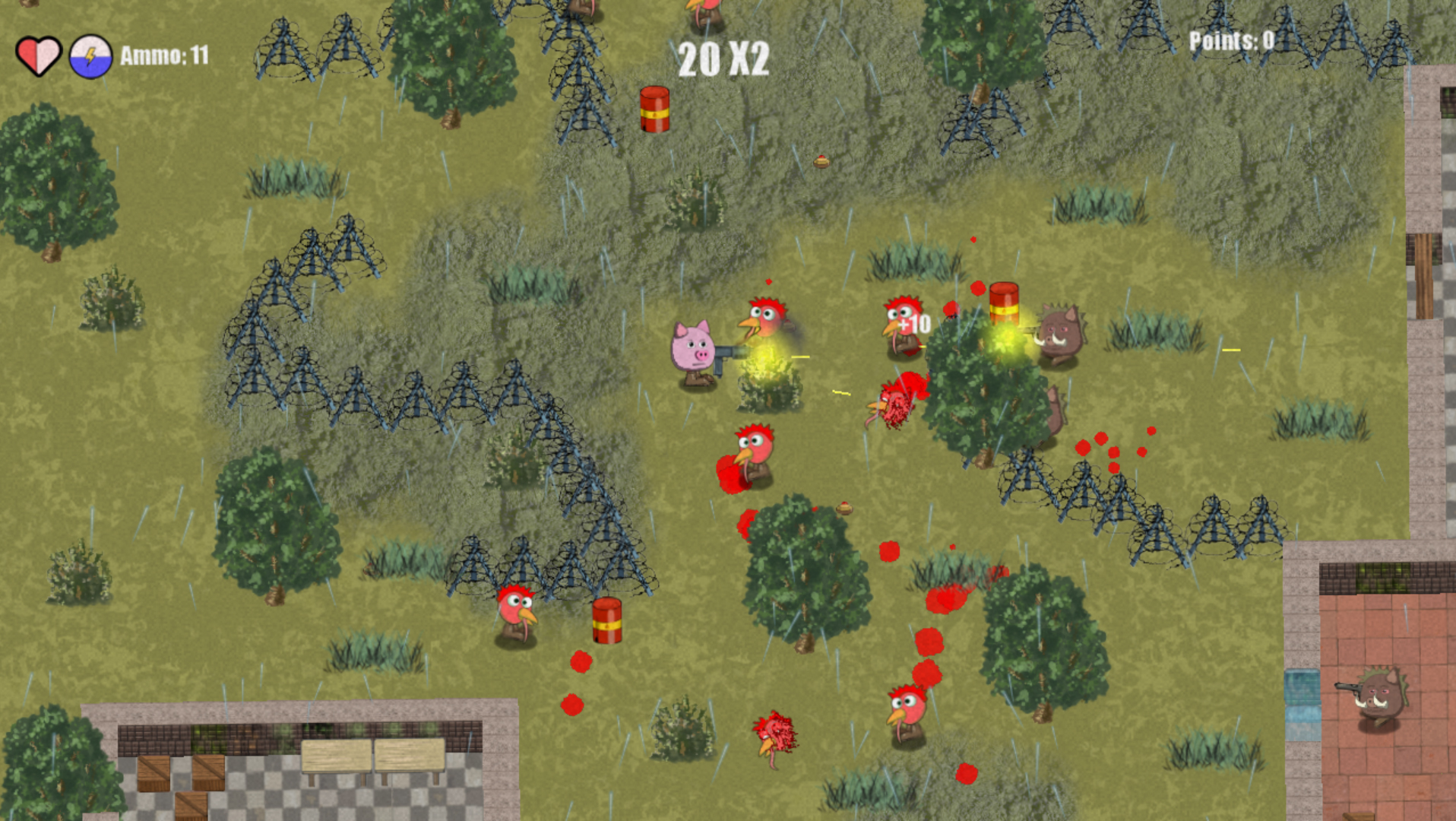 Armored Animals: H1N1z