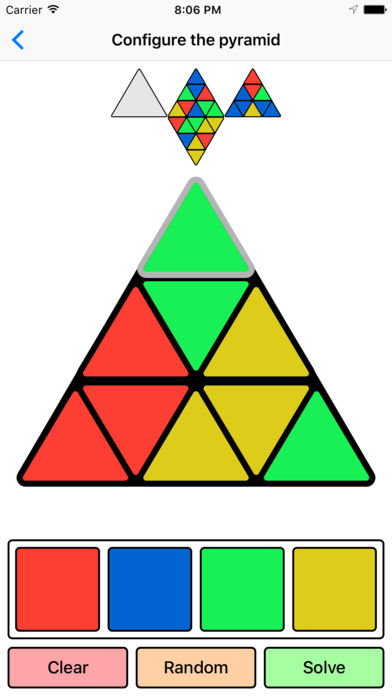 Pyraminx Solver