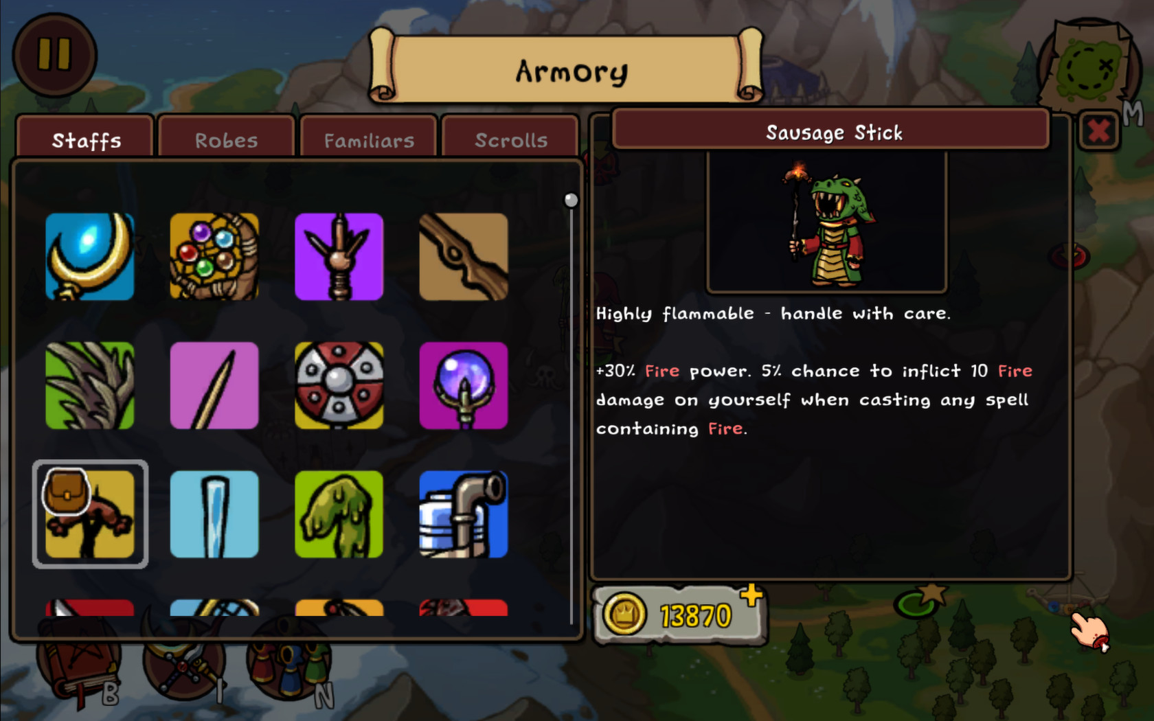 Magicka: Wizards of the Square Tablet