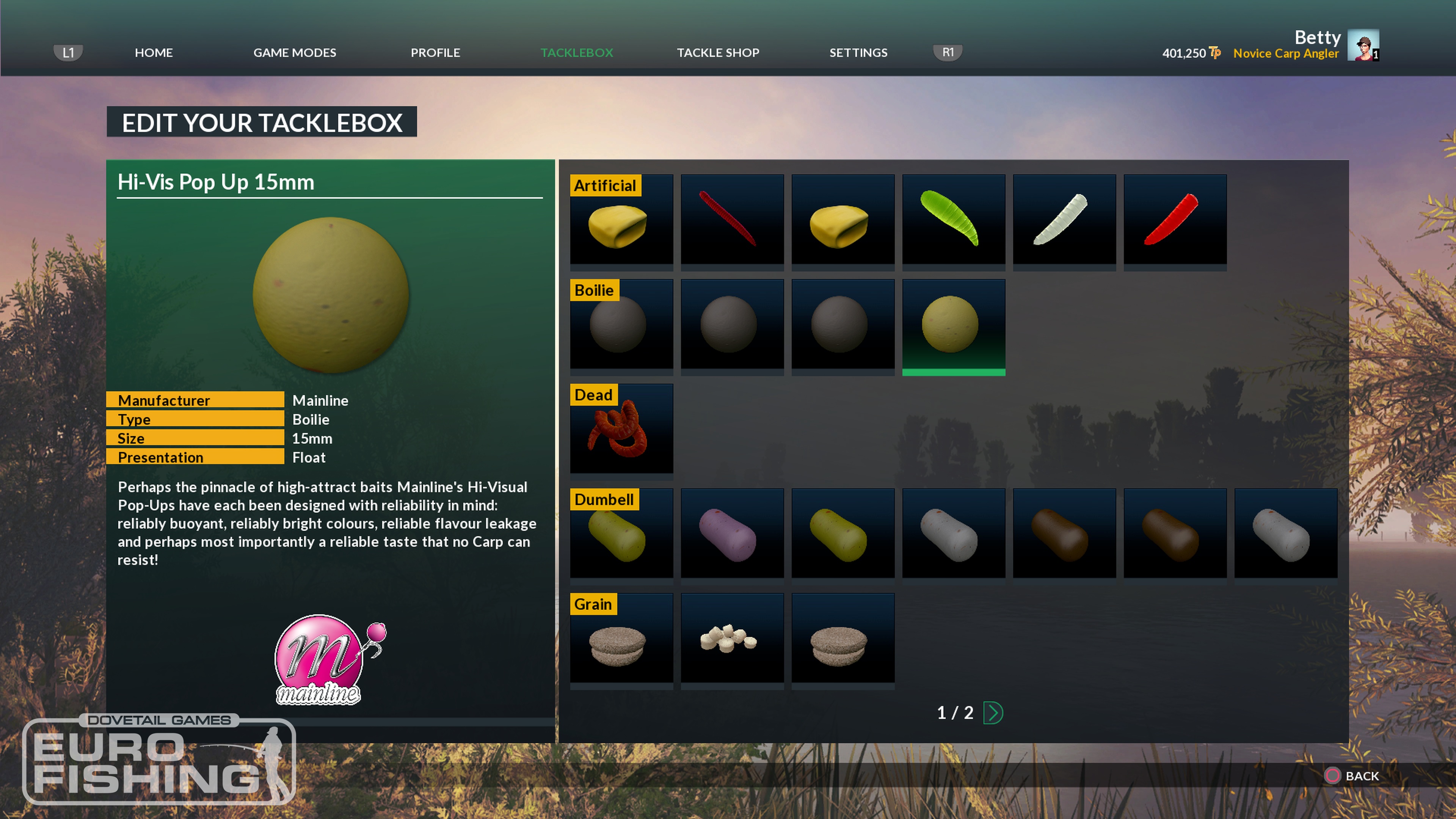 Dovetail Games: Euro Fishing