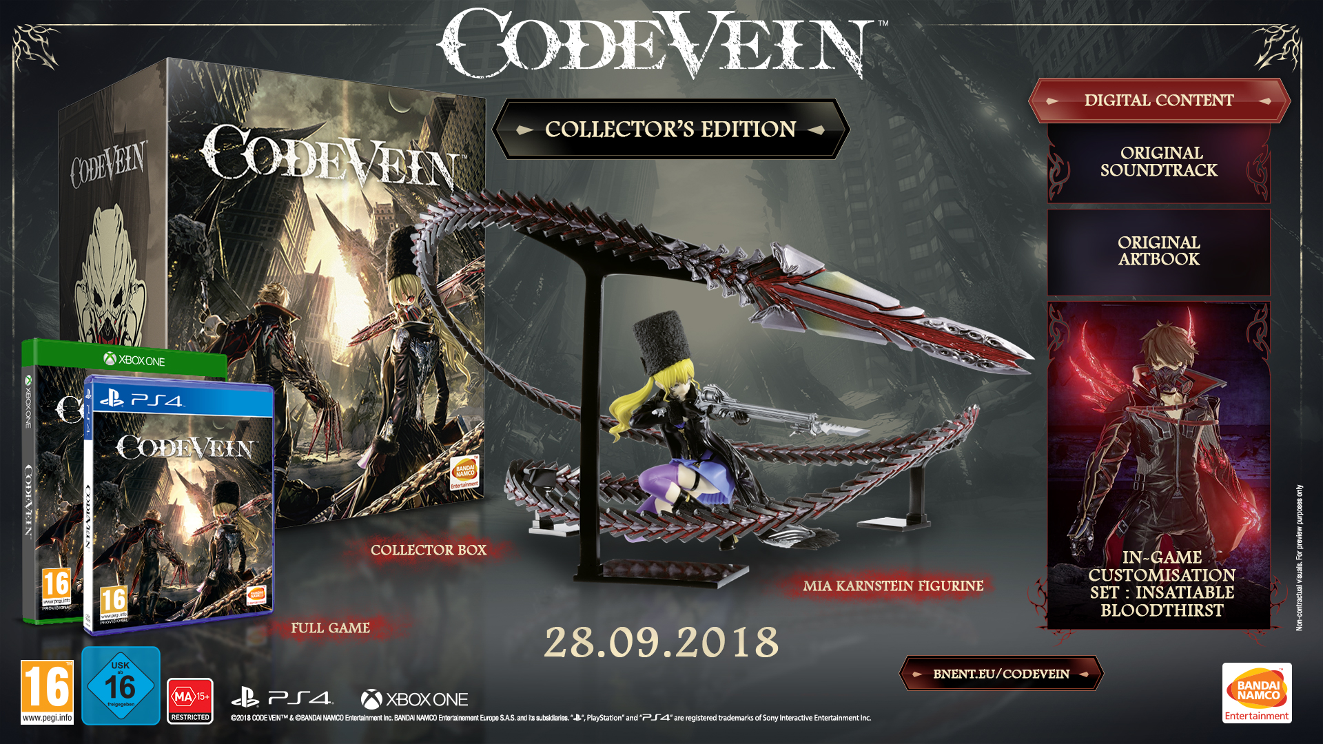Code Vein: Collector’s Edition