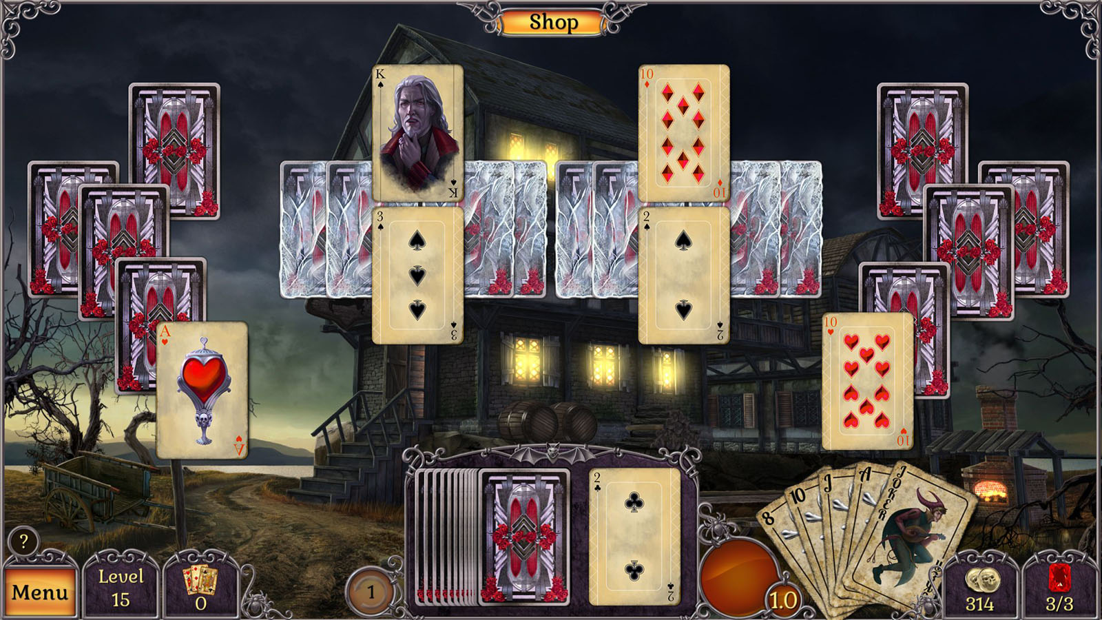 Jewel Match Twilight Solitaire