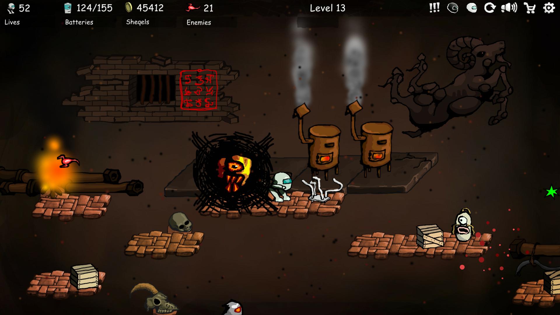 Chaos and the White Robot