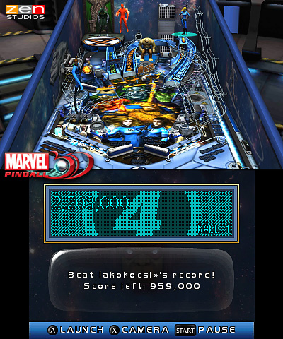Marvel Pinball 3D