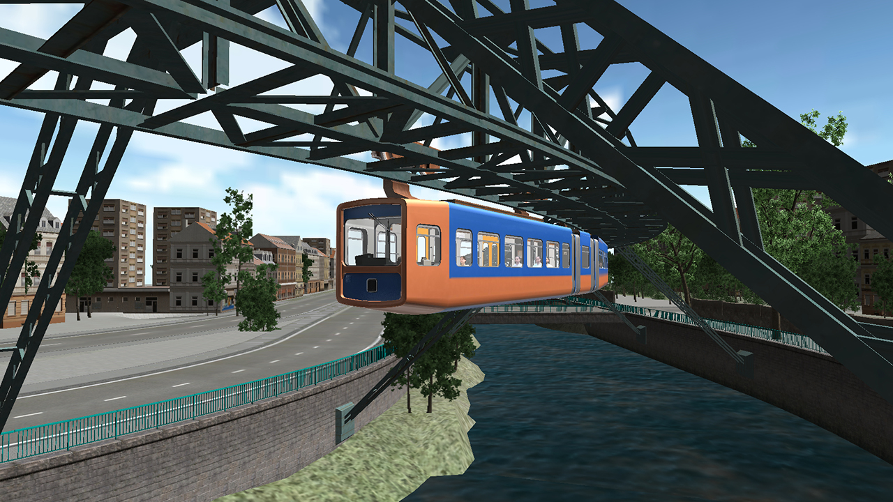 Suspension Railroad Simulator