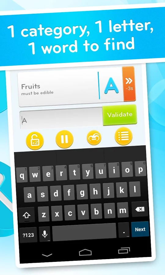 94 Seconds: category word game