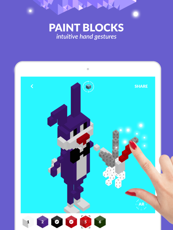 3d Voxel Art: Color by Number