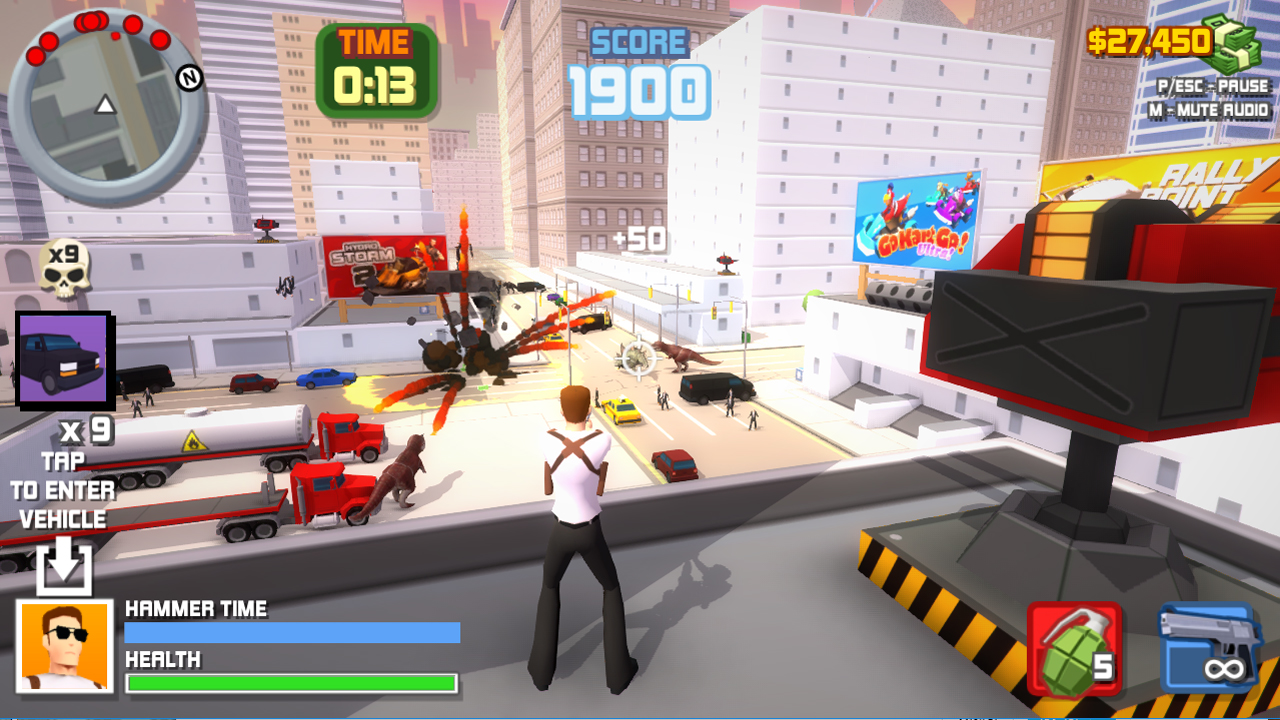 Hero Hunters: Jurassic Shooting Sniper