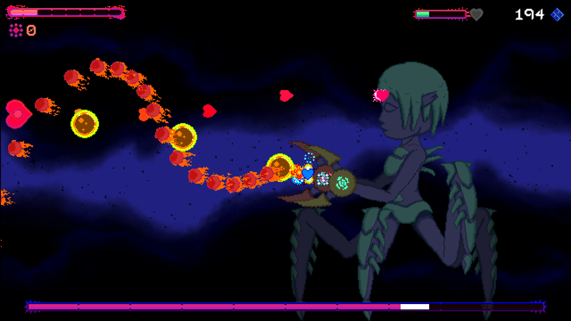 The Void Rains Upon Her Heart