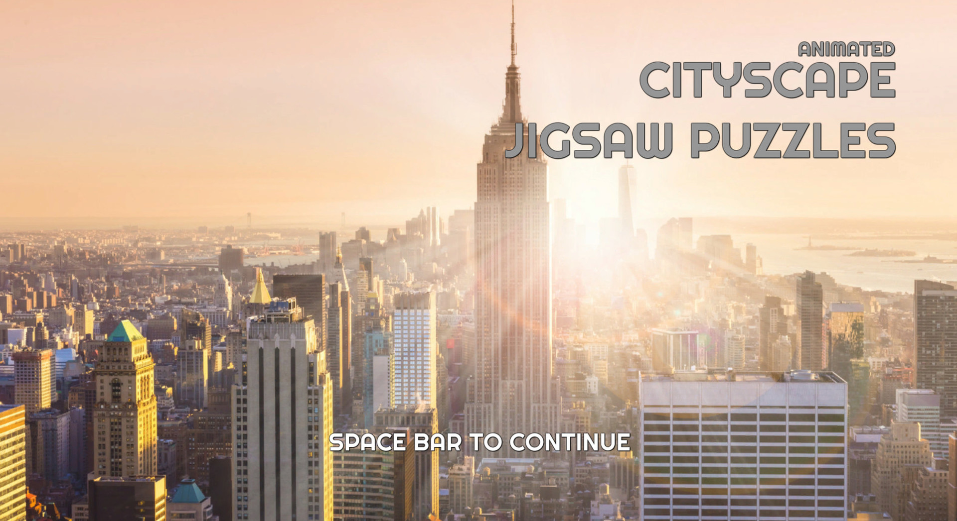 CityScape Jigsaw Puzzles: Animated