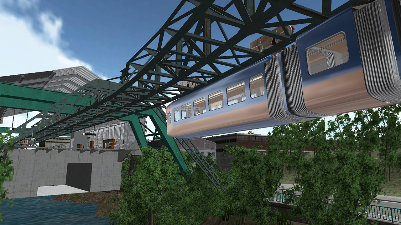 Suspension Railroad Simulator