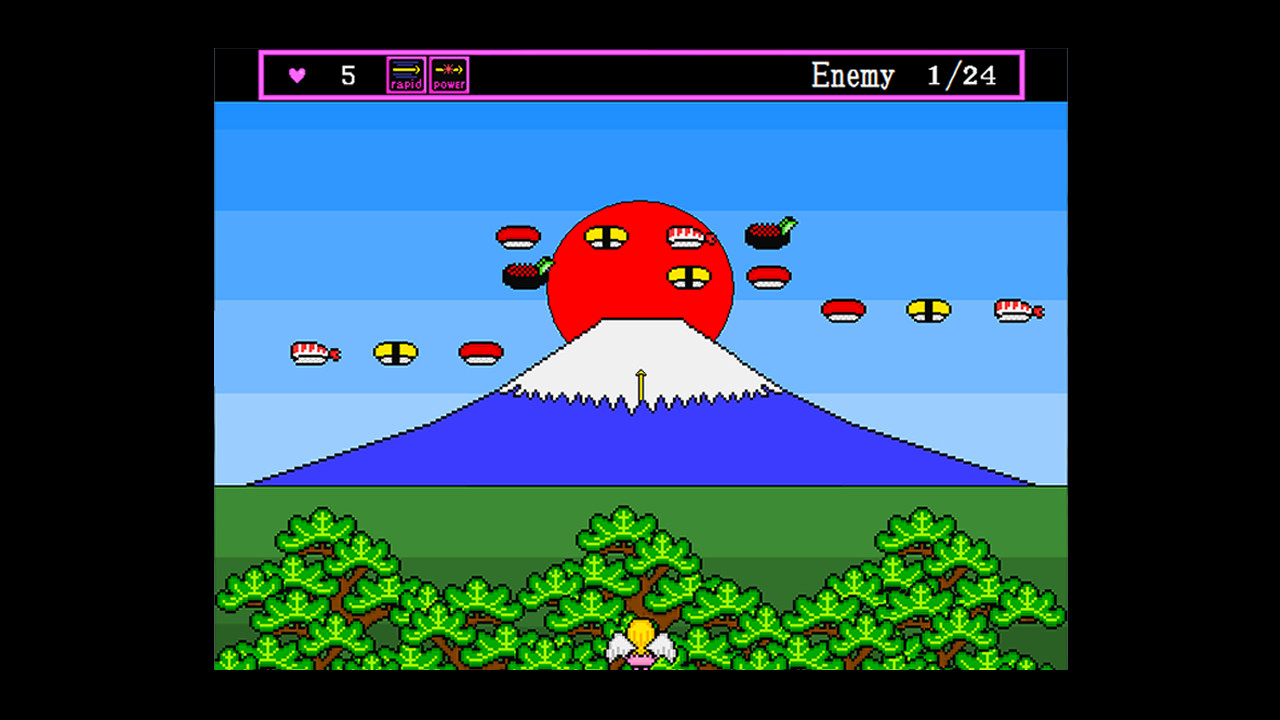 Angel and Devil, Ninja, Sushi, Tempura, Panda and the Statue of Liberty