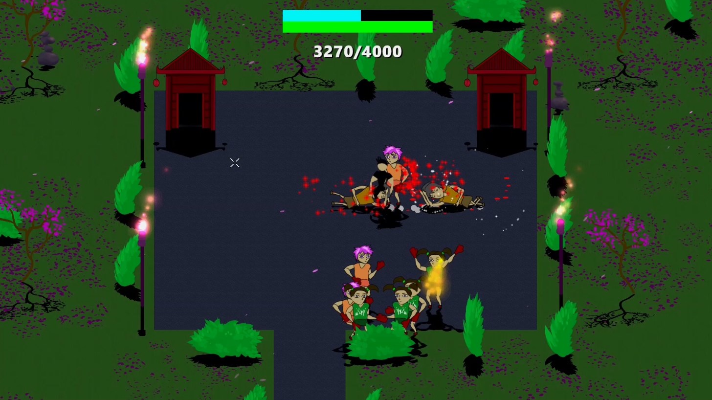 Anime Fight in the Arena of Death