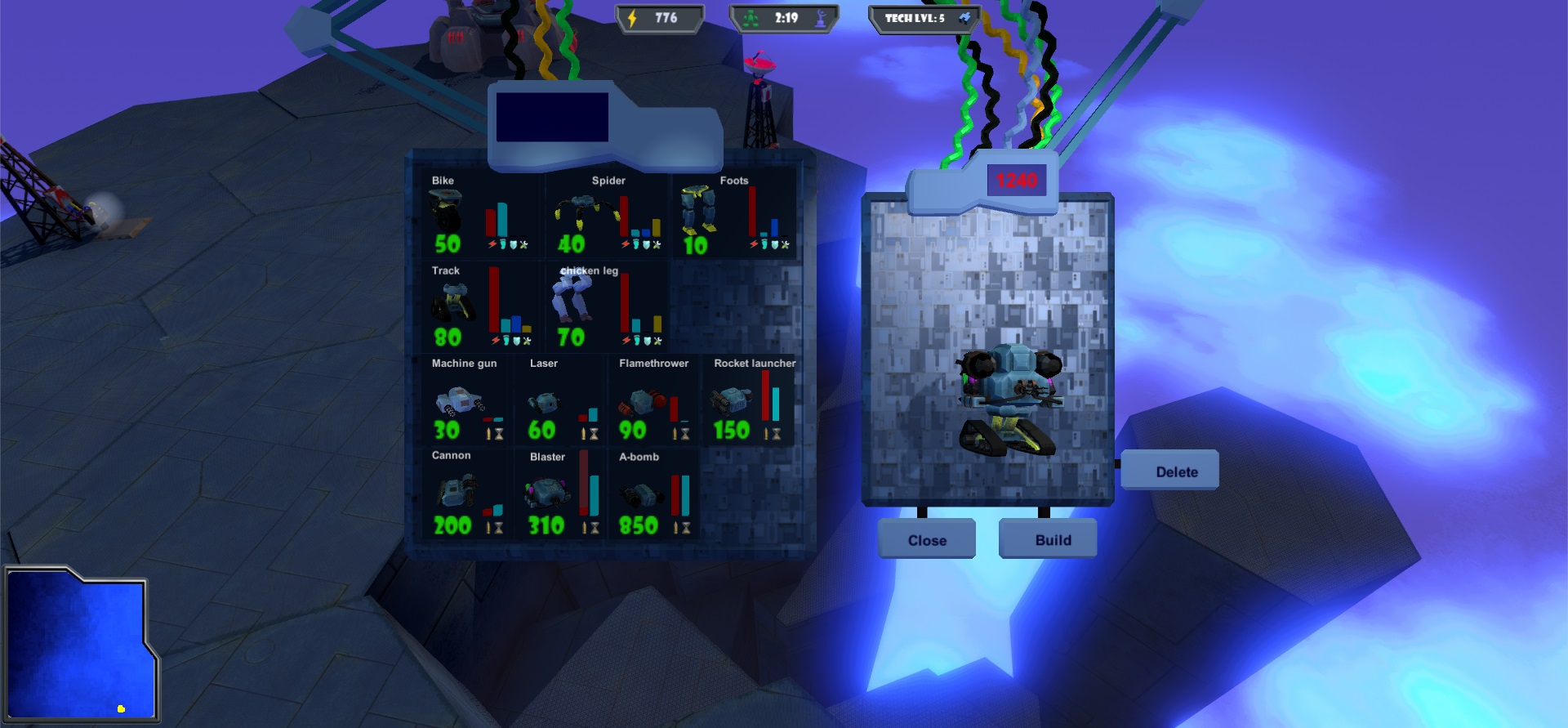 RoboWorlD tactics