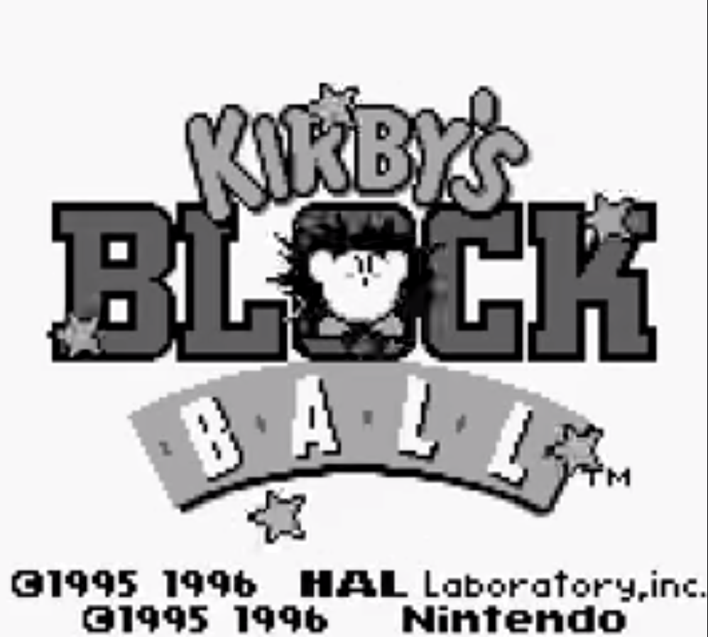 Kirby’s Block Ball