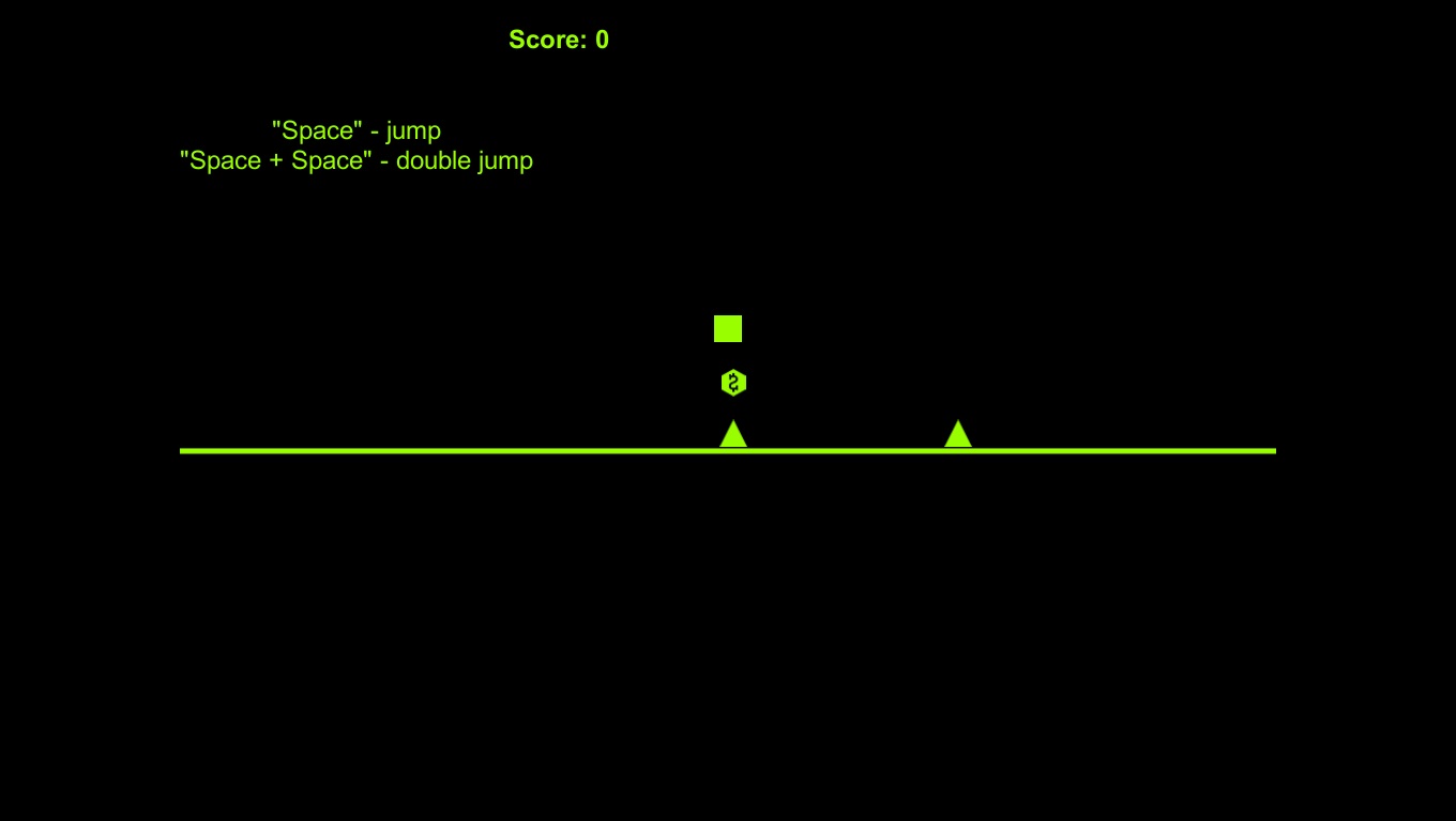 Psychedelic platformer