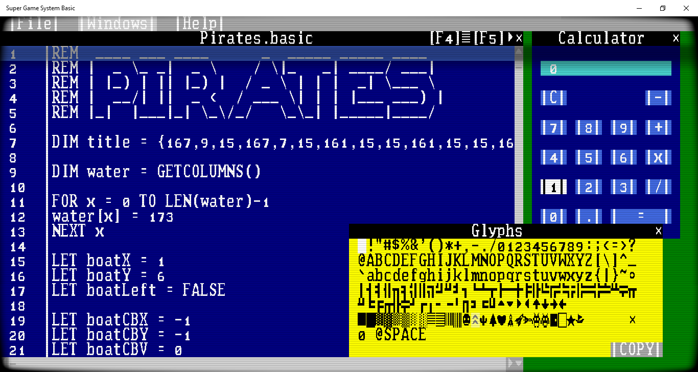 Super Game System Basic