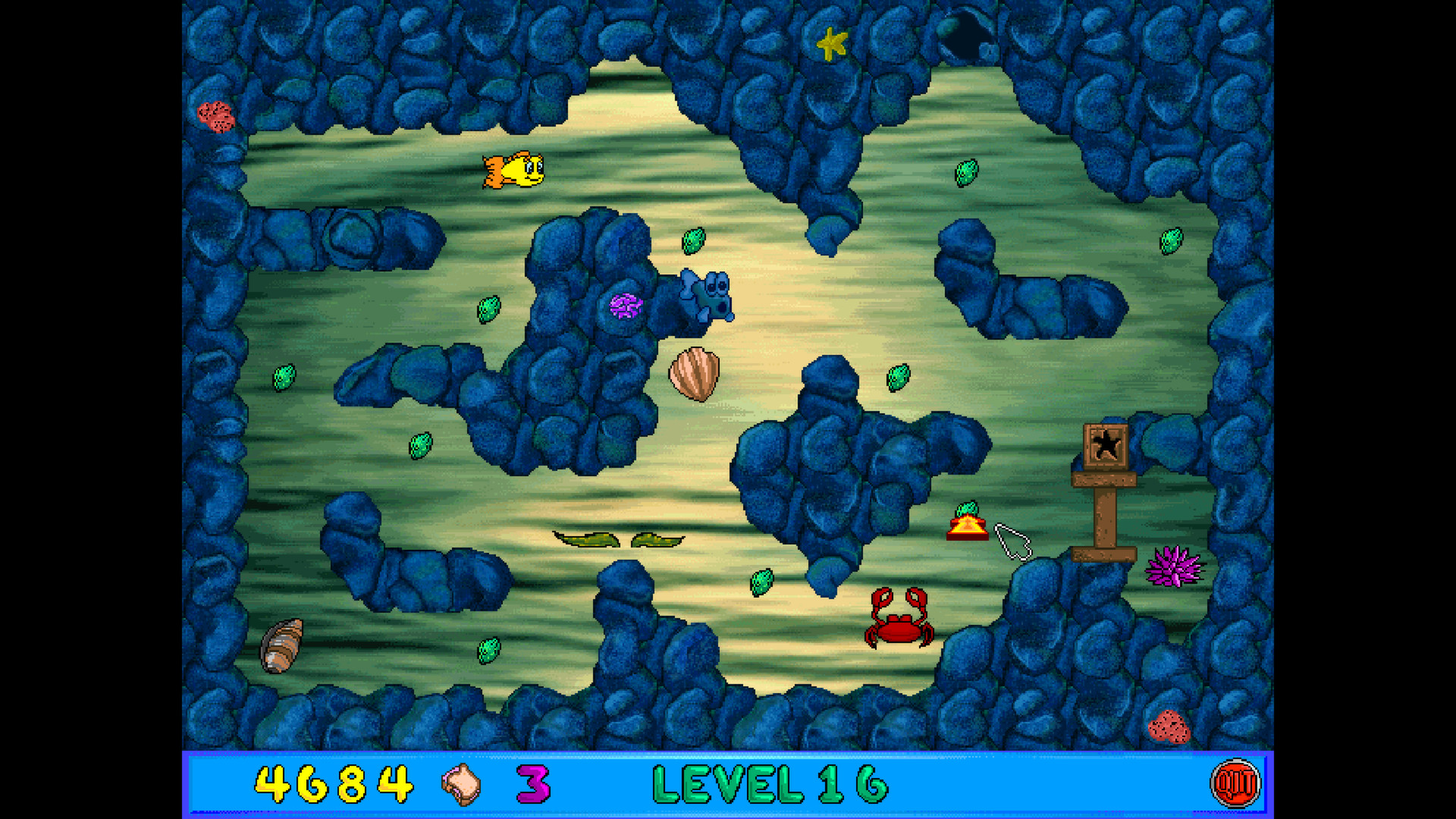 Freddi Fish and Luther’s Maze Madness