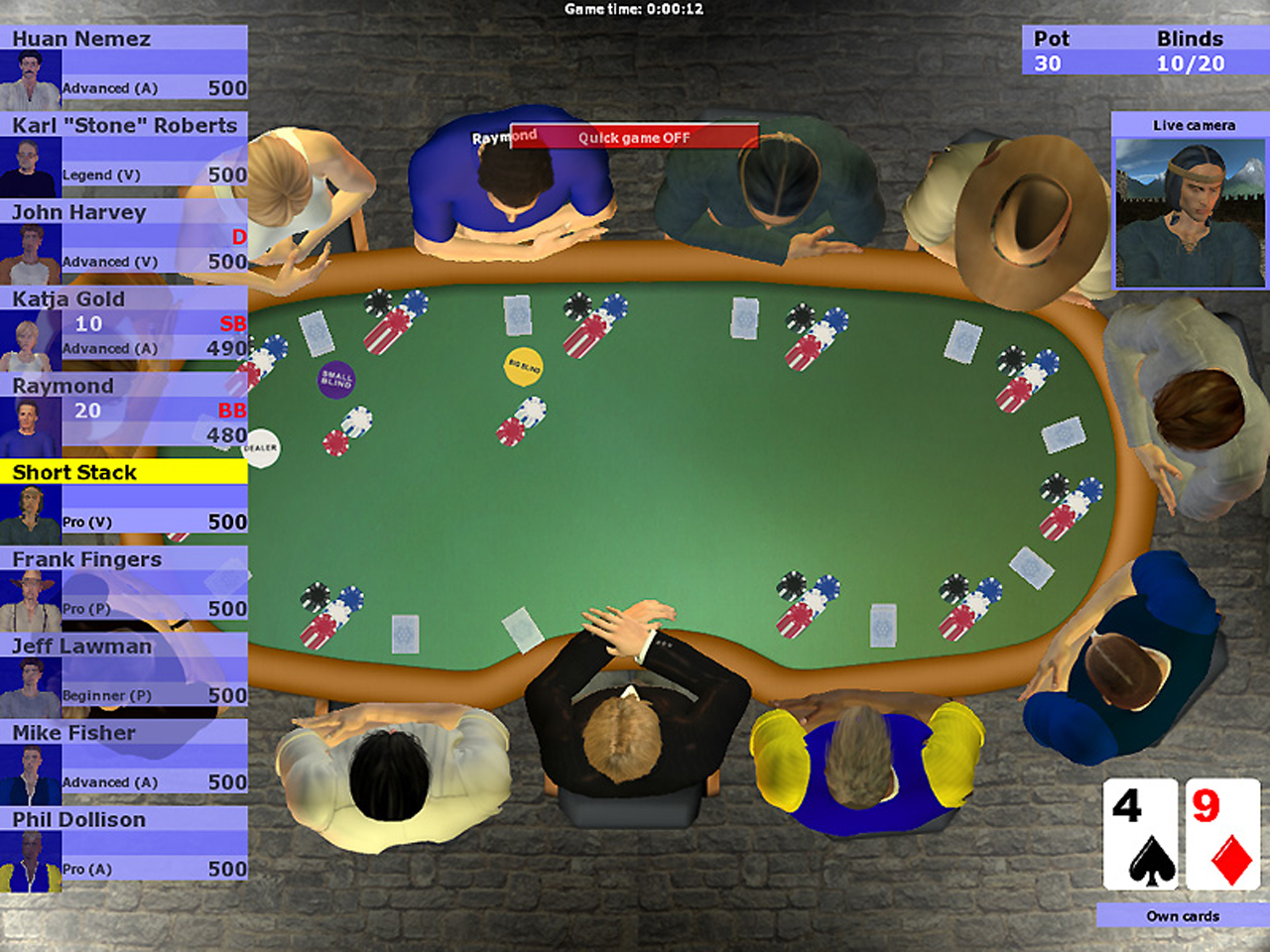 Poker Simulator