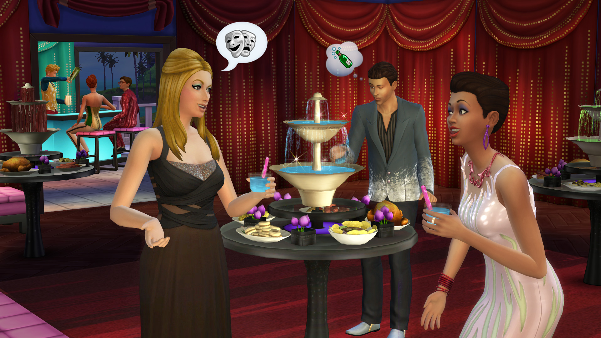 The Sims 4: Luxury Party Stuff