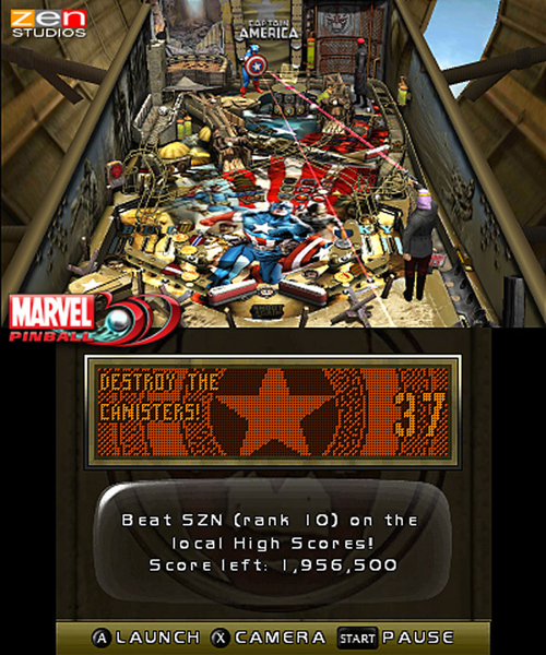 Marvel Pinball 3D