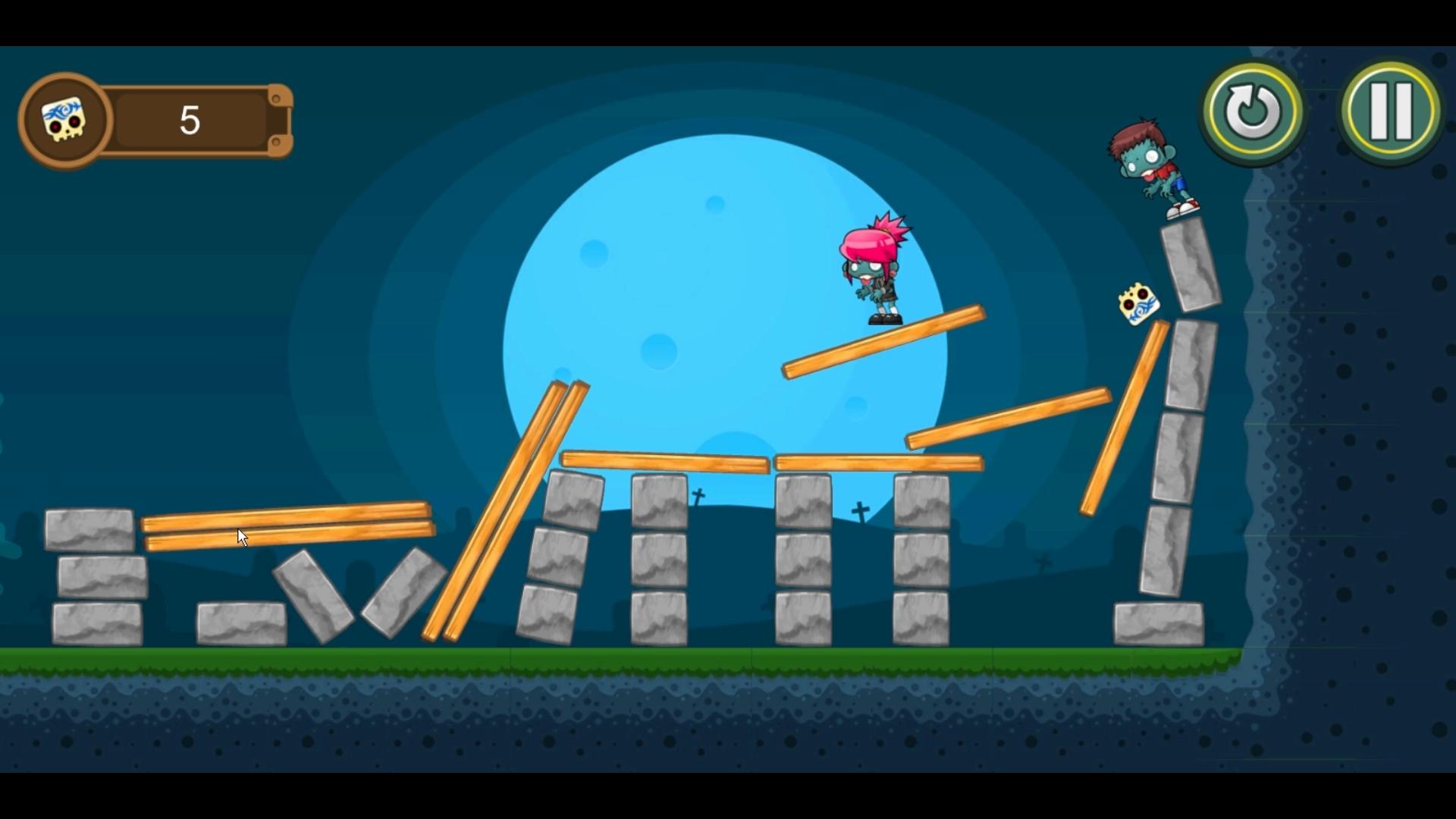SlingSkull Zombies: Gravedigger