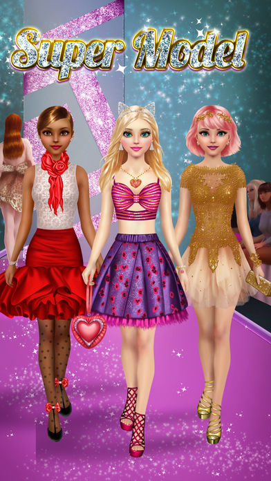 Supermodel Salon: Makeup &amp; Dress up Game for Girls