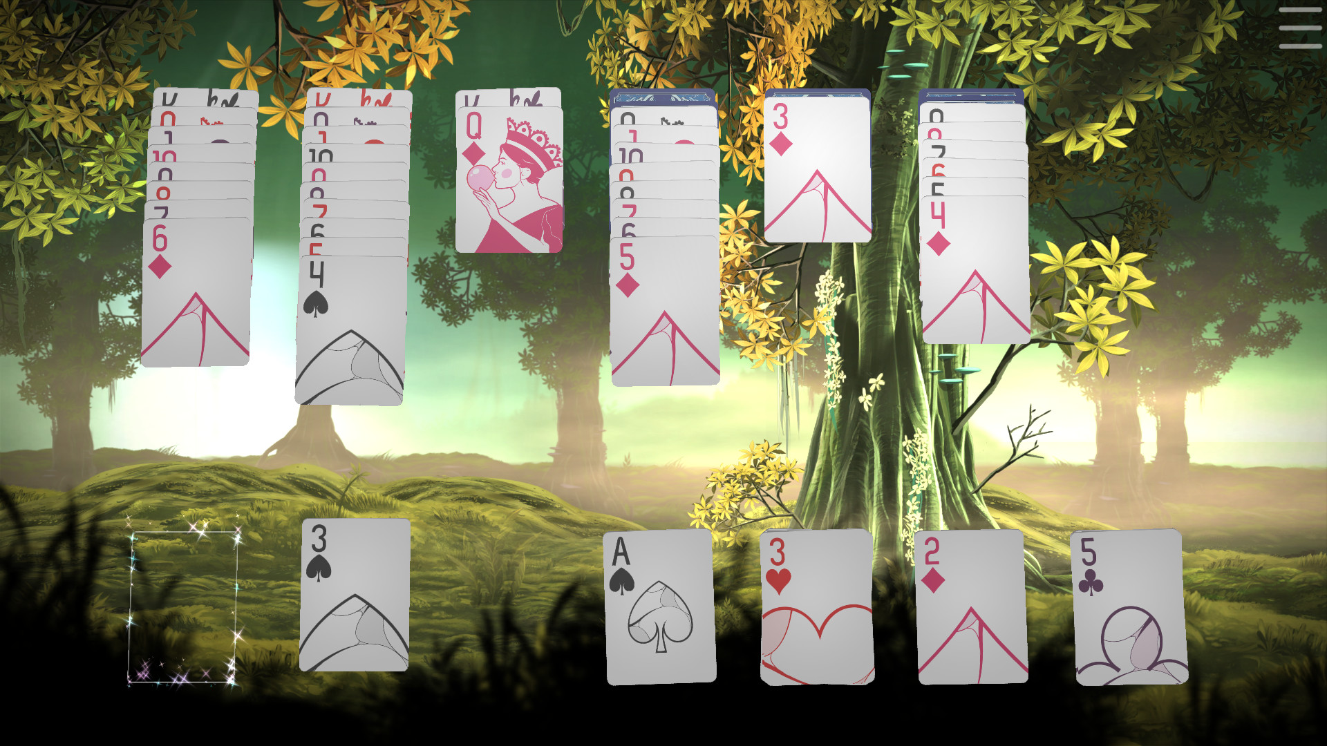 Calm Cards: Klondike