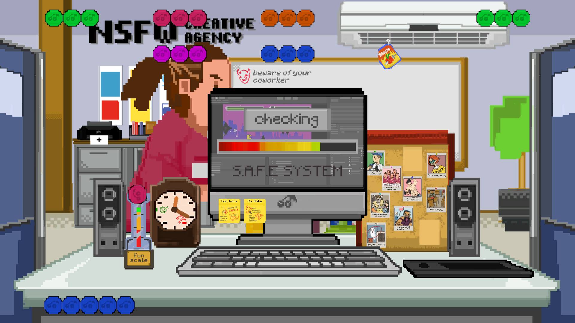 NSFW: Not a Simulator for Working